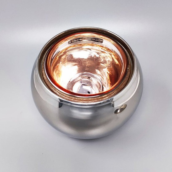 Image 1 of Splendido secchiello per il ghiaccio degli anni '60 di Aldo Tura per Macabo. Prodotto in Italia