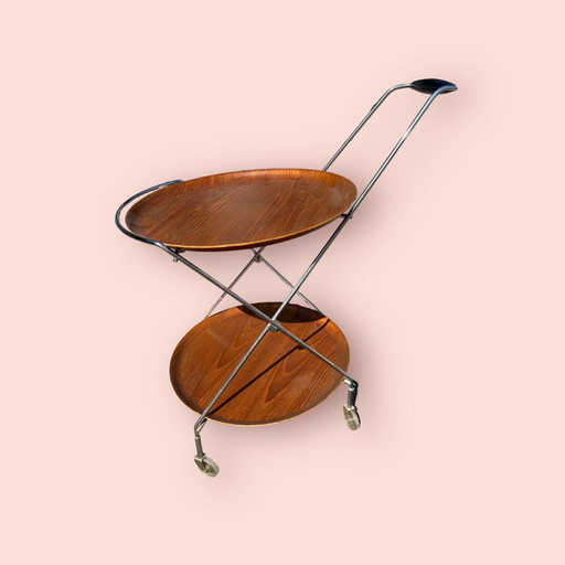 Carrello di servizio Poul Cadovius
