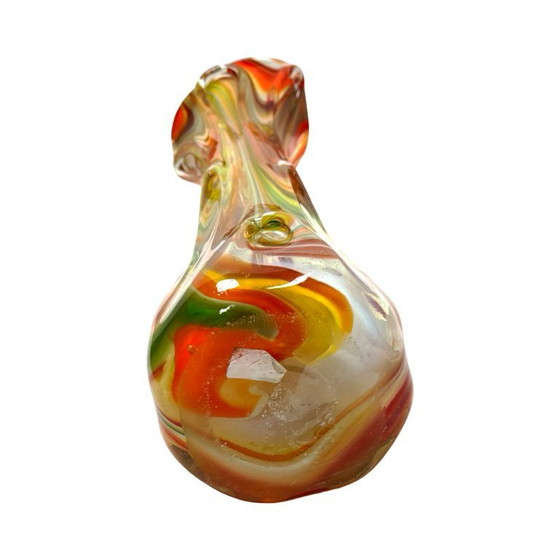 Image 1 of "Sękacz" vase – Ząbkowice Śląskie steelworks, Poland 1970s (42 cm)