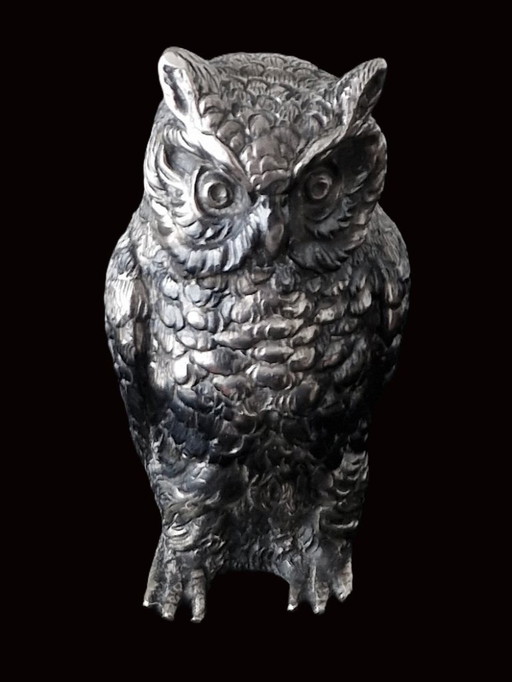 Silver owl - Marked - 63 grams