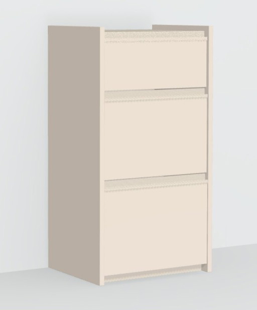 Cassettiera Tylko color crema