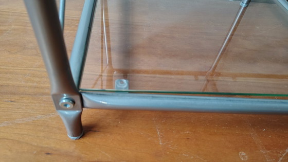 Image 1 of Vintage wandkast met 2 bijzettafels (Ikea Laxvik)