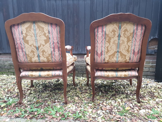 Image 1 of 2 fauteuils baroques Louis
