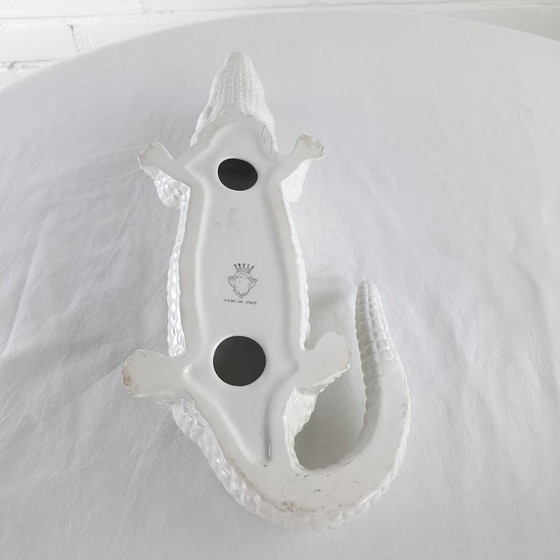 Image 1 of Statue de crocodile vintage