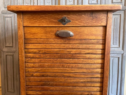 Rolluikkast Archiefkast Muziekkast art deco 1930 Frans