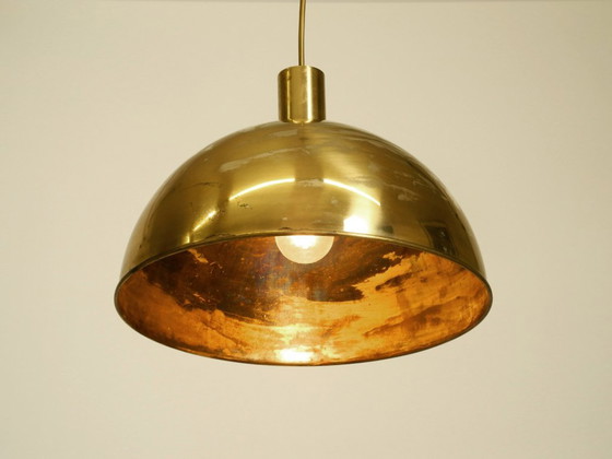 Lampada a sospensione originale in ottone Florian Schulz | Modello "Posa" | Anni '70 – Lampade a sospensione (photo 7 of 19)