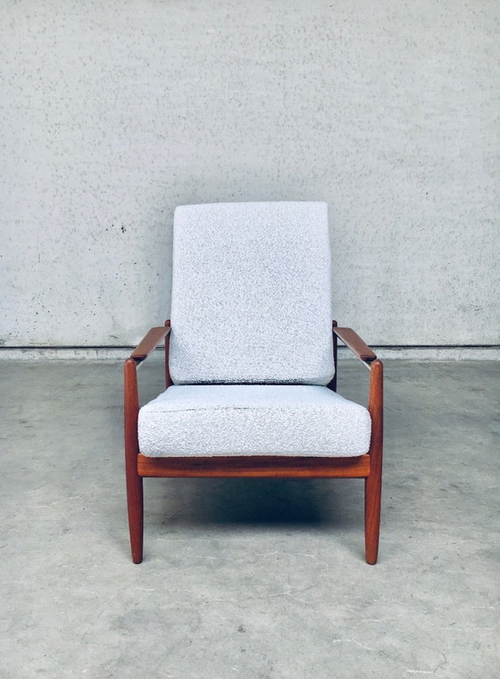 Image 1 of Poltrona Fauteuil in stile scandinavo moderno di metà secolo, Danimarca, anni '60