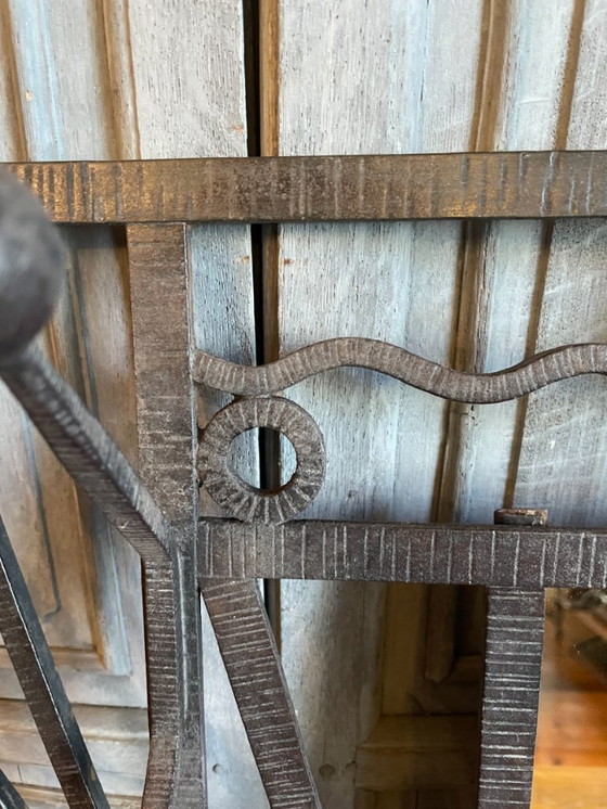 Image 1 of Wandgarderobe, Art-déco-Stil, 1930er Jahre, Französisch