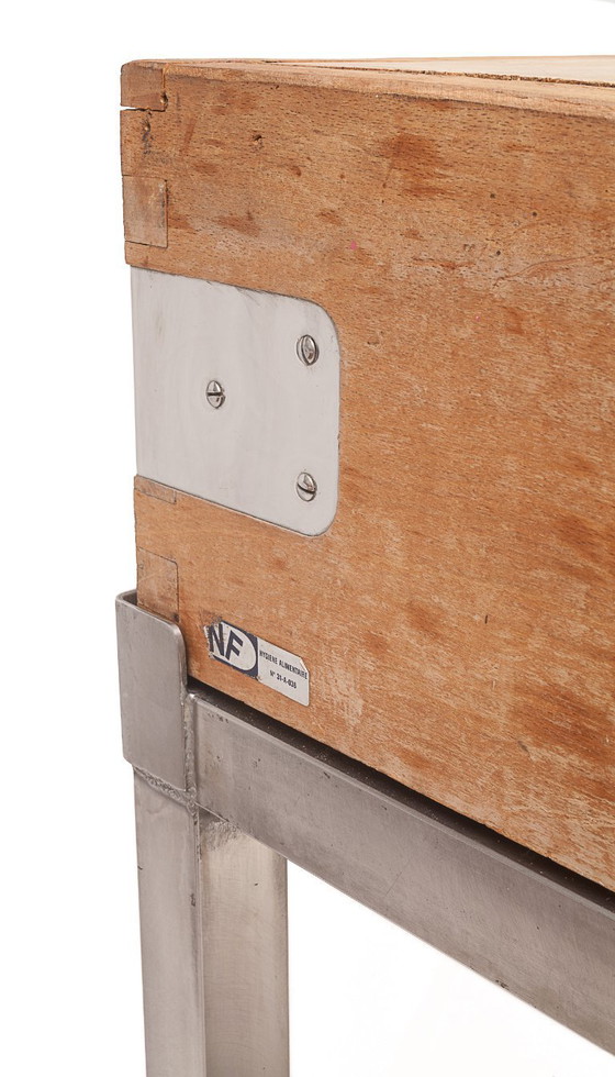 Image 1 of Old butcher's block