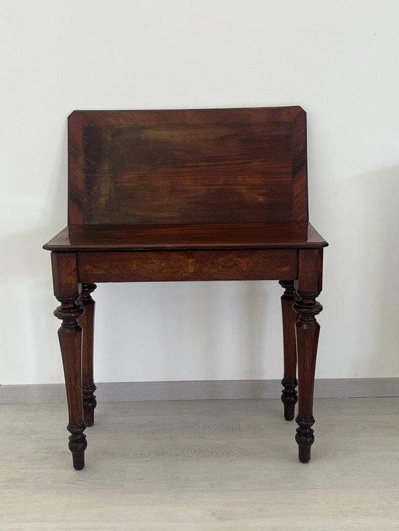 Image 1 of Game table - Wood, 19th century