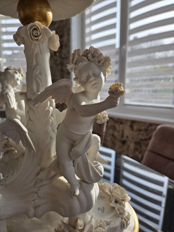 Image 1 of Cesare Villari - Scultura - Porcellana biscotto - XX secolo (Rif 3773)