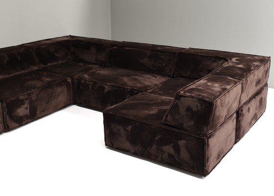 Image 1 of 21-piece COR TRIO corner sofa by COR Furniture *New upholstery*, Switzerland / Germany - 1972