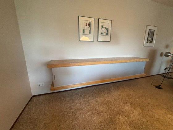 Credenza galleggiante D242 di Wim Wilson, Castelijn 1970 – Credenze, Legno (photo 3 of 8)