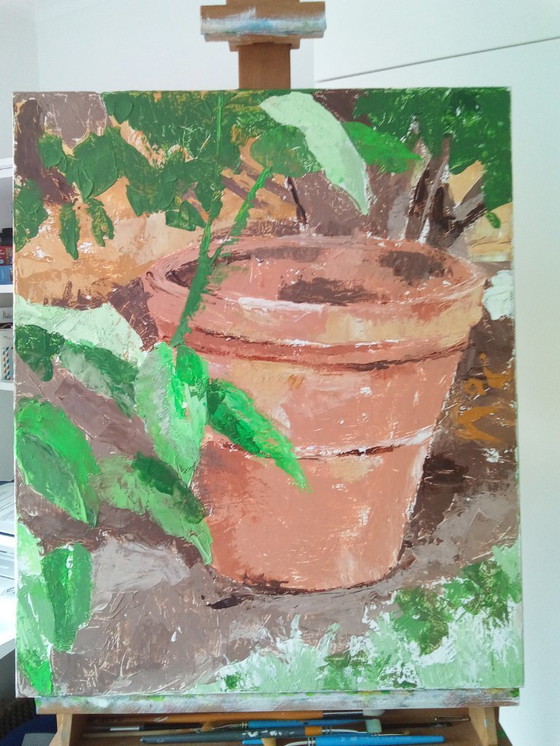 Image 1 of Untitled acrylic painting