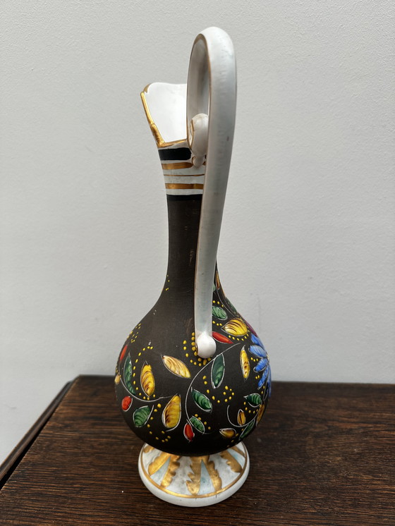 Image 1 of Vintage Soliflore Vase/Aiguillere - Hubert Becquet Quaregnon