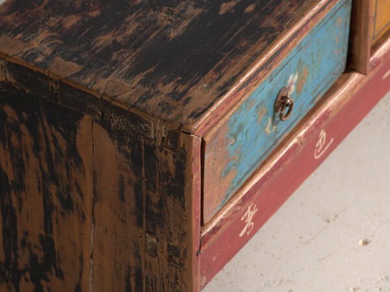 Mobile basso antico in legno di olmo – Cina, circa 1900 – Credenze con vetrina, Iron (photo 21 of 40)