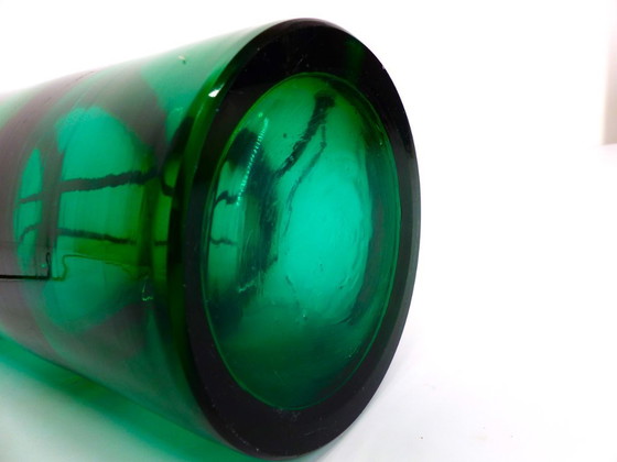 Lamp H.500 In Green Blown Glass By Severin Brørby – Hadeland Glassverk & Høvik Verk, Norway, 1967 (photo 8 of 9)