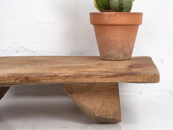 Mesa cuadrada antigua (c.1900) #9, Mesas de comedor, Madera, Marrón, Rustic (foto 16 de 16)