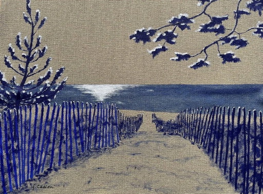 Acrylic on linen canvas. Format 40x30cm.