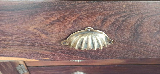 Image 1 of Kartenmöbel Palisander Mitte 19. Jahrhundert Breite 122 cm