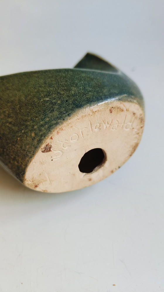 Image 1 of Keramiek Vintage Kandelaar Scorewald