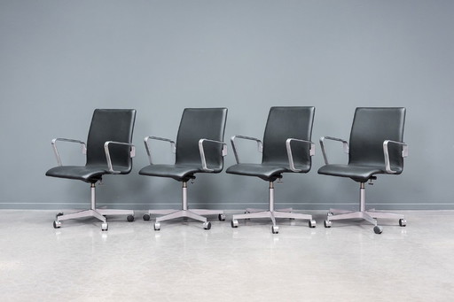 Sillas de oficina Oxford, 4x