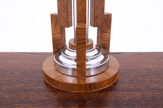 Image 1 of Art Deco table lamp, mid 20th century from Poland.