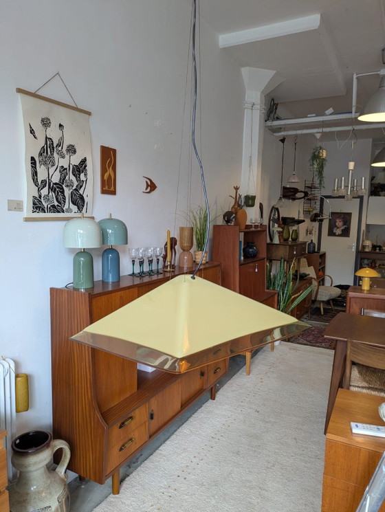 Image 1 of Vintage design Guzzini acryl hanglamp. (gemerkt)