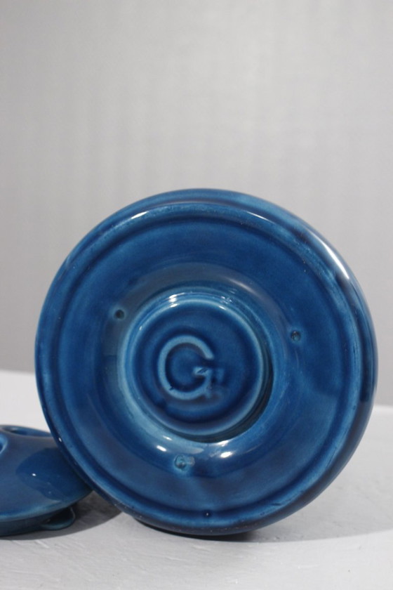 Image 1 of Liisi Beckmann & Gabbianelli ceramiche Italia Teiera in ceramica anni '60