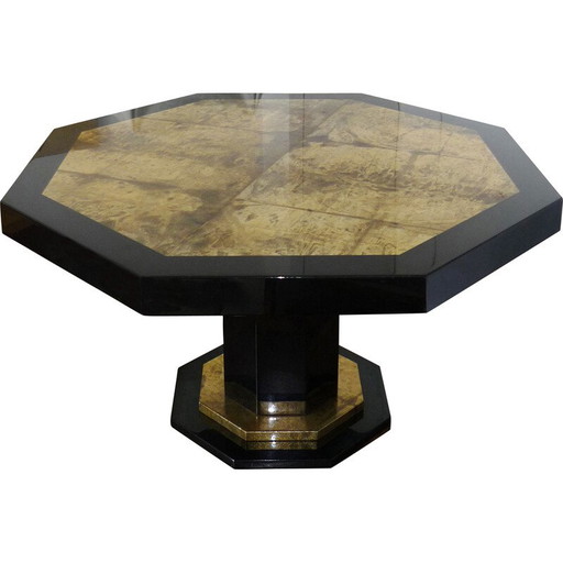 Table vintage hexagonale, 1970