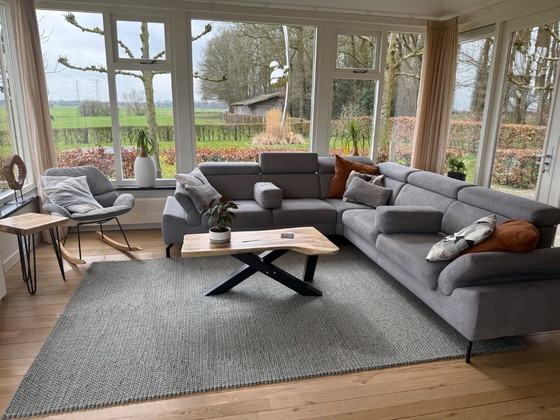 Image 1 of Grey corner sofa by Montel