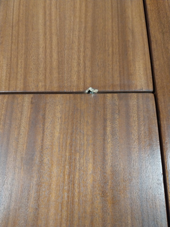 Image 1 of 1 x teak extendable dining table in the style of Van Teeffelen 1960s