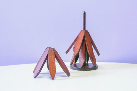Set X4 Sottobicchieri in Teak Albero – Accessori da tavola, Wood (photo 5 of 5)