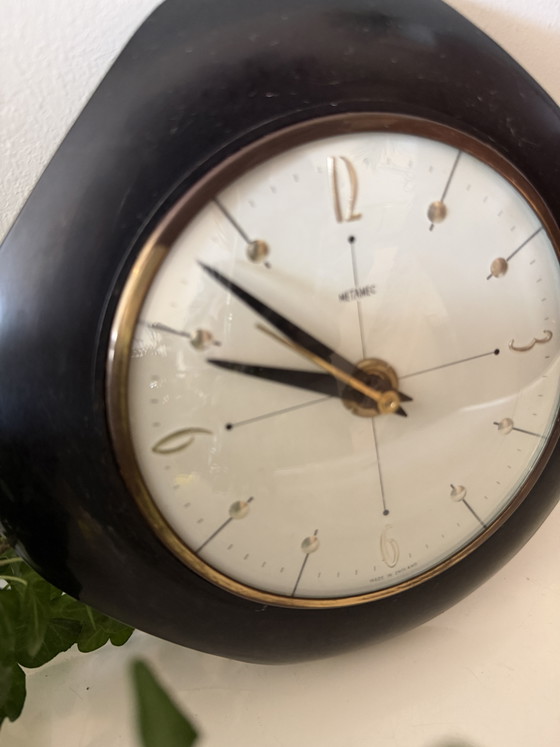 Image 1 of Metamec Wanduhr aus den 1960er Jahren