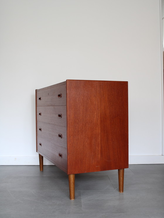 Commode large vintage danoise en teck – Wood (photo 4 of 8)