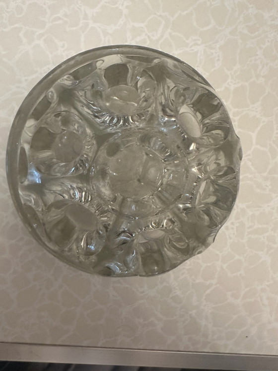 Molded Glass Flower Frog - 19 Holes 1950s – Vases (photo 5 of 13)