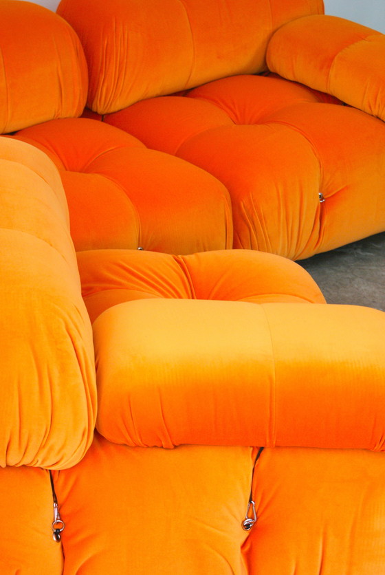 Image 1 of Divano modulare arancione - Camaleonda di Mario Bellini