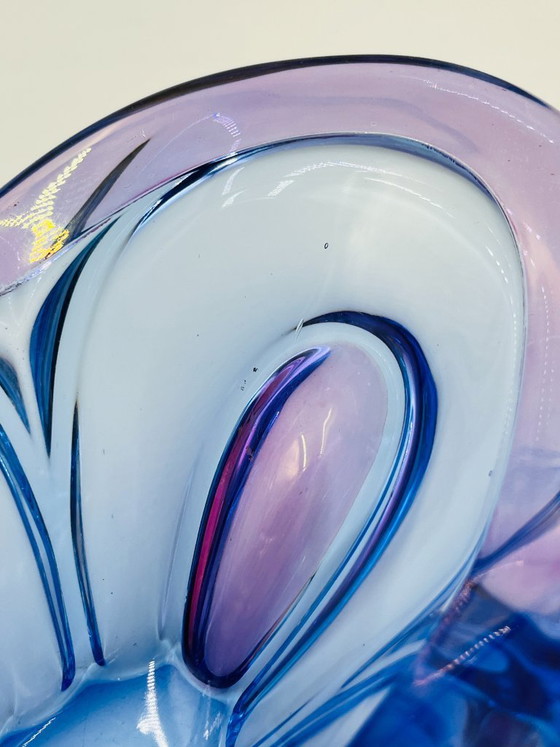 Image 1 of Taza de arte de cristal bohemio Chribska