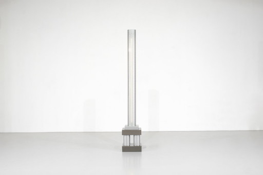 "Chicago Tribune" floor lamp by Matteo Thun for Bieffeplast, Italy, 1985.
