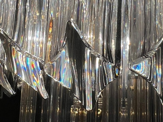 Image 1 of Large waterfall floor lamp/floor lamp by Novaresi, Murano glass, Italy, 1970s