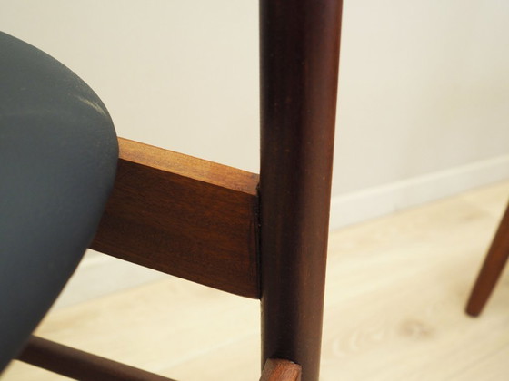 Image 1 of Set van vier teakhouten stoelen, Deens ontwerp, jaren 1960, productie: Denemarken
