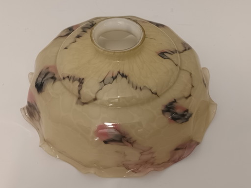 Paralume vintage beige effetto marmo – hanglampen, Glass (photo 2 of 5)