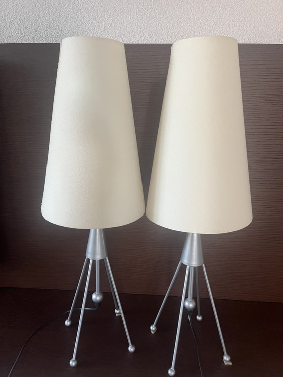 Deux Lampes design – Aluminium (photo 2 of 5)