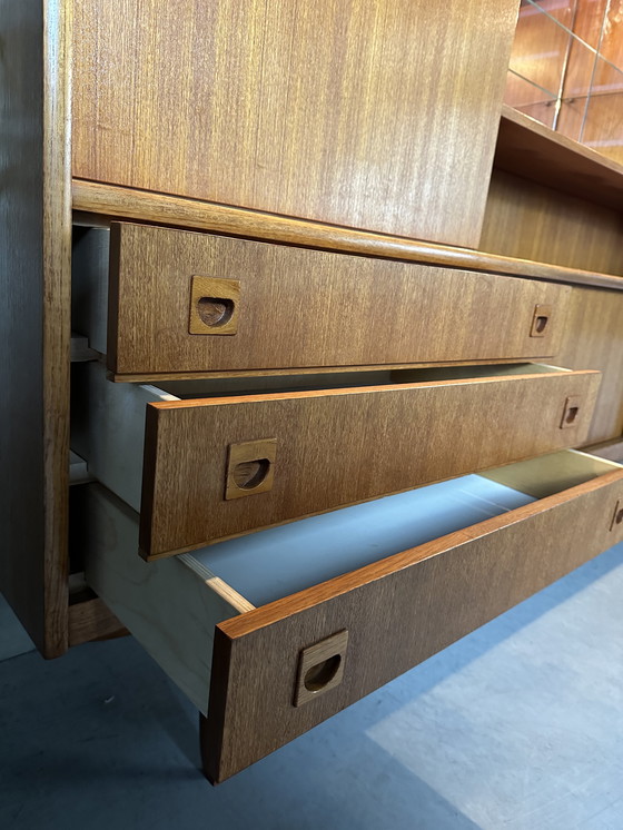Image 1 of Mid-Century Modern Highboard - Teak