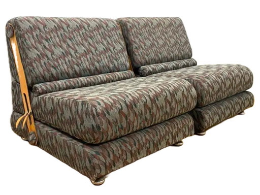 Pair of Retro Folding Armchairs, Jitona, 1970s, Czechoslovakia