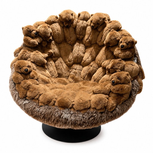 Poltrona di lusso "Chubby Baloo" della collezione AP - Edizione limitata