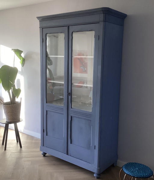 Vitrine ancienne (Vitrine style ancien) – vitrinekasten, Wood