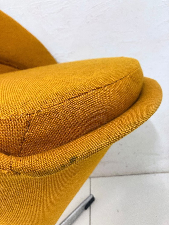 Image 1 of Chaise Cone de Verner Panton, chaise en forme de cornet de glace, design des années 1950/60, couleur orange