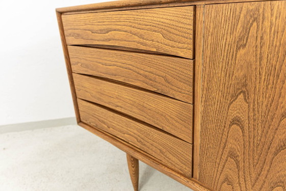 Image 1 of Vintage Ash Sideboard By Bfm, Poland, 1960s