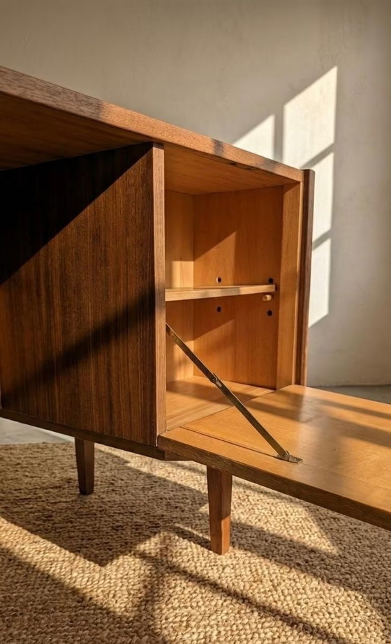 Image 1 of Desk, table, secretary, cabinet, vintage mid-century 60s retro